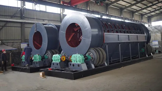 Tromel giratorio de escoria de silicomanganeso de vanguardia, criba giratoria, criba de tambor, criba de cribado